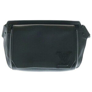 Louis Vuitton LV Aerogramme Take Off Sling Waist Bag Body Belt Crossbody Black